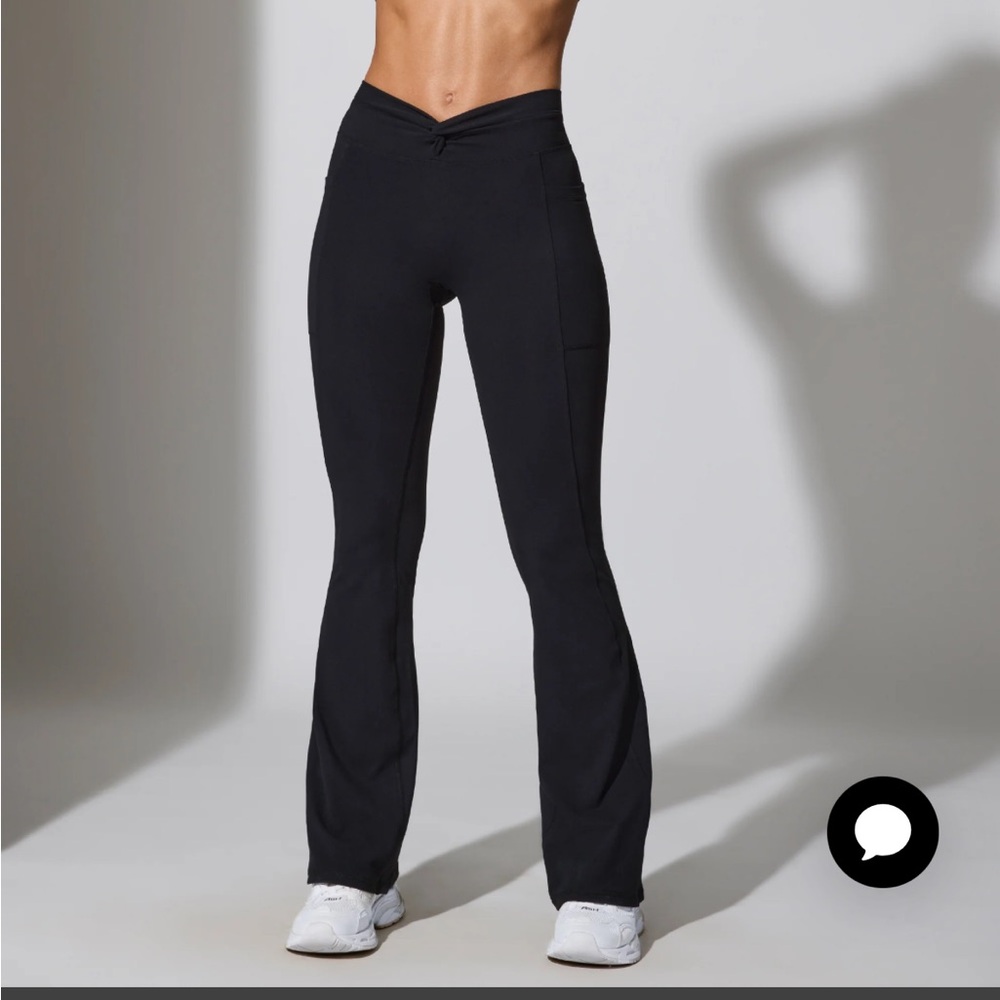 Black Flare Leggings